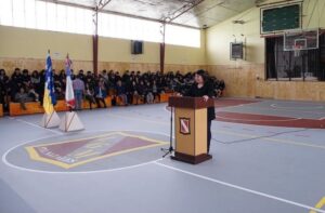 Liceo Gabriela Mistral inauguró remodelado gimnasio