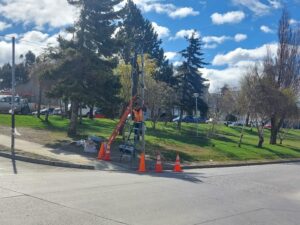 Los nuevos semáforos que mejorarán la regulación vial de Punta Arenas