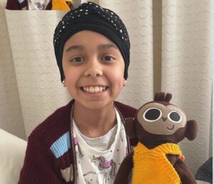 Realizan rifa en ayuda de Colomba, una pequeña que lucha contra el cáncer