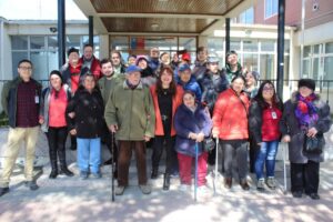 Adultos Mayores visitaron museo en Puerto Bories