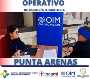Incami llevará a cabo operativo en terreno de asesoría migratoria en Punta Arenas