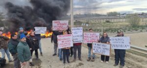 Vecinos de Pampa Redonda se tomaron vías en demanda de acceso a servicios