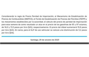 Gasolina de 93 subirá hoy hasta  $16, el litro y el Diésel, $15,9, litros