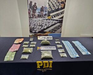 Seis millones de pesos en marihuana fueron incautados en operativo de la PDI