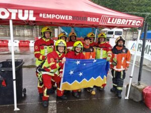 Bomba Magallanes logró el tercer lugar en desafío nacional de rescate vehicular