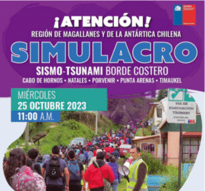 70 mil personas serán evacuadas por simulacro en Magallanes