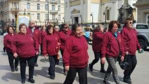Más de 20 clubes de adultos mayores desfilaron ayer en Punta Arenas