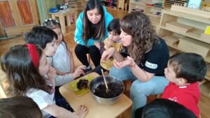 Pequeños jardineros de Conectarte aprendieron cómo nace una planta