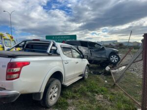 Triple colisión en Ruta 9 Norte: hubo tres lesionados