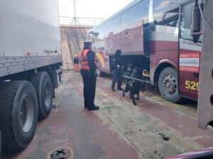 Autoridad Marítima detectó drogas en vehículo mayor a bordo de ferry en tránsito