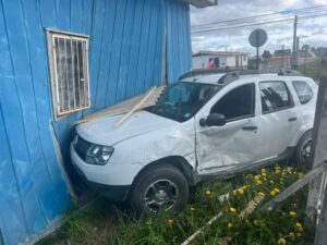 Una persona lesionada dejó colisión en Punta Arenas