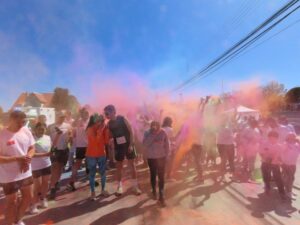 Exitosa participación de porvenireños en “Corrida Run Color 2023”