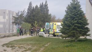 Sujeto es herido a bala tras amenazar a transeúntes y Carabineros