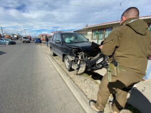 Conductor en estado de ebriedad provocó triple colisión en Punta Arenas