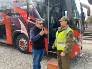 Conductores interurbanos y rurales fueron fiscalizados