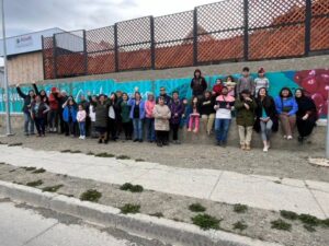 Inauguran mural en Barrio Eusebio Lillo