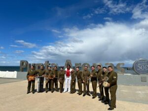 Orfeón de Carabineros cerró sus presentaciones en Punta Arenas