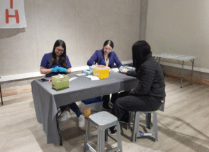 Salud organizó operativo de toma de test rápido de VIH