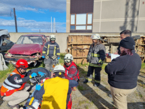 Bomberos magallánicos lograron acreditación internacional de atención prehospitalaria