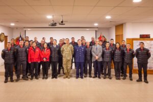 Unión en el frío del territorio chileno antártico