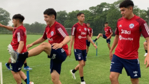Chile Sub 20 prepara su debut en el cuadrangular de Paraguay