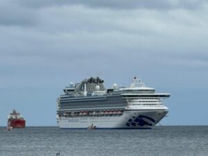 Turistas extranjeros a bordo de cruceros disfrutaron ayer de Punta Arenas