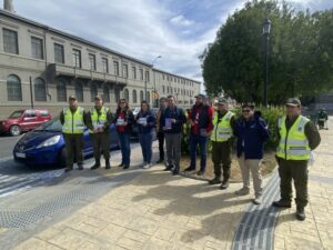Autoridades fiscalizan el buen uso de los estacionamientos para personas con discapacidad