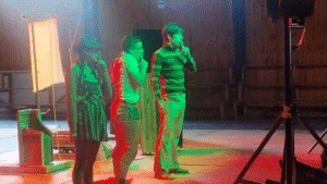 Compañía teatral santiaguina presentó la obra 