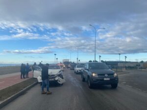 Se registró triple colisión en Costanera del Estrecho