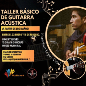 En Porvenir darán clases gratuitas de guitarra