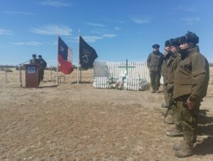 Emotivo homenaje a  mártir de Carabineros en Cañadón Grande