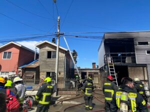 Río Seco: vivienda colindante de casa siniestrada también se vio afectada por incendio