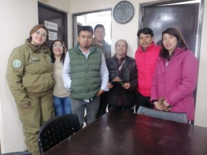 Carabineros logró emotivo encuentro de familia con su padre