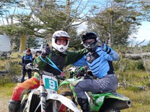 “Jota” Hidalgo se quedó con el primer lugar en Moto Experto del Enduro Magallanes