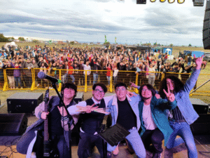 Grupo Natalino “Inestables” primera banda magallánica en la Fiesta del Lago Calafate