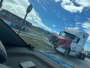 Registran corte de luz en Punta Arenas: lo habría generado el choque de un camión