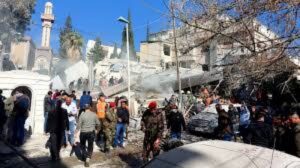 Siria acusa a Israel de un nuevo bombardeo contra una zona situada al sur de Damasco