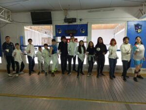 Con escuelas de verano continúa trabajando el club de Esgrima Austral