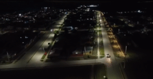 Porvenir inició el recambio de 422 luminarias LED