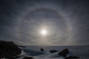 Evento de río atmosférico incrementó temperaturas en la península antártica