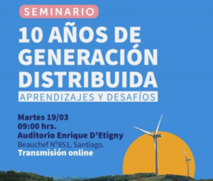 Mañana se realizará seminario sobre Ley de Generación Distribuida