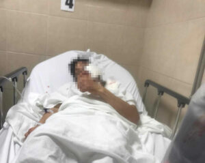 Dan de alta a joven de 16 años que sufrió herida grave por un machete