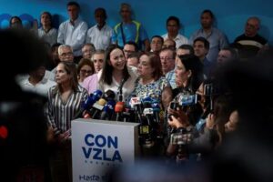 María Corina Machado denunció maniobra del régimen para impedir inscripción de su candidata