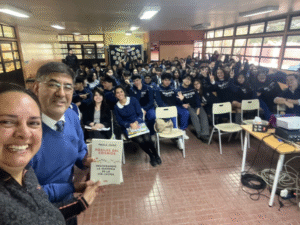 Astrónomas impartieron charla educativa en el Contardi