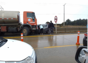 Presentaron querella por violento accidente de  camión aljibe en Ruta 9