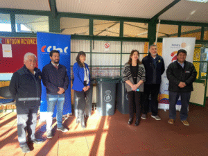 Rotary donó cuatro contenedores a la Escuela Paul Harris