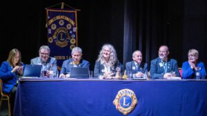 Delegaciones de clubes de Leones se dieron cita en el Centro Cultural