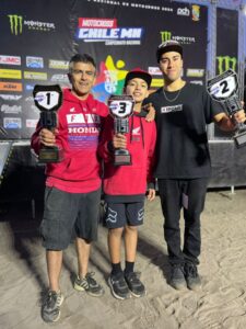 Pilotos magallánicos brillaron en la 2da fecha del Nacional de Motocross desarrollado en Coelemu