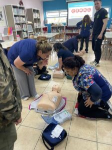 Equipo de SAMU Base Natales realizó capacitación en primeros auxilios