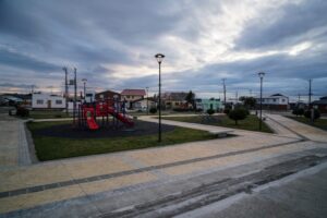 Municipio inauguró nueva luminaria  en el sector de la Plaza Progreso